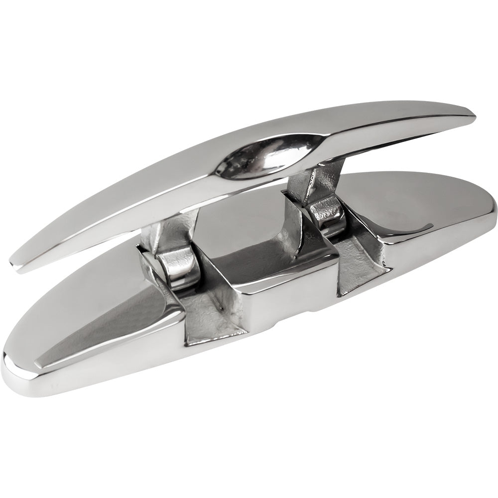 Sea-Dog 5" Oval SS Folding Cleat w/Hidden Hex Bolts - Deckhand Marine Supply