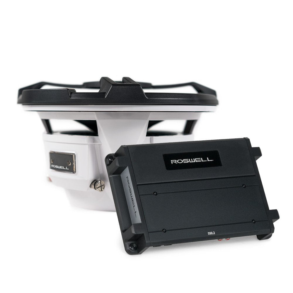 Roswell RMA 10" Subwoofer Package - Black - Deckhand Marine Supply