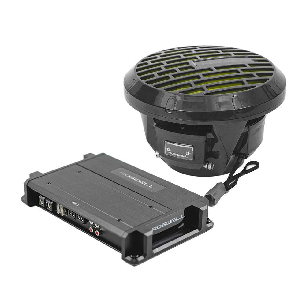 Roswell R1 10" Subwoofer Package - Anthracite - Deckhand Marine Supply