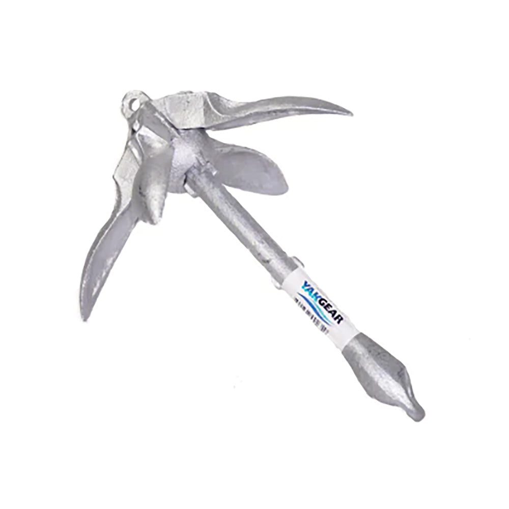 YakGear 3.3lb Grapnel Anchor Kit w/Storage Bag - Deckhand Marine Supply