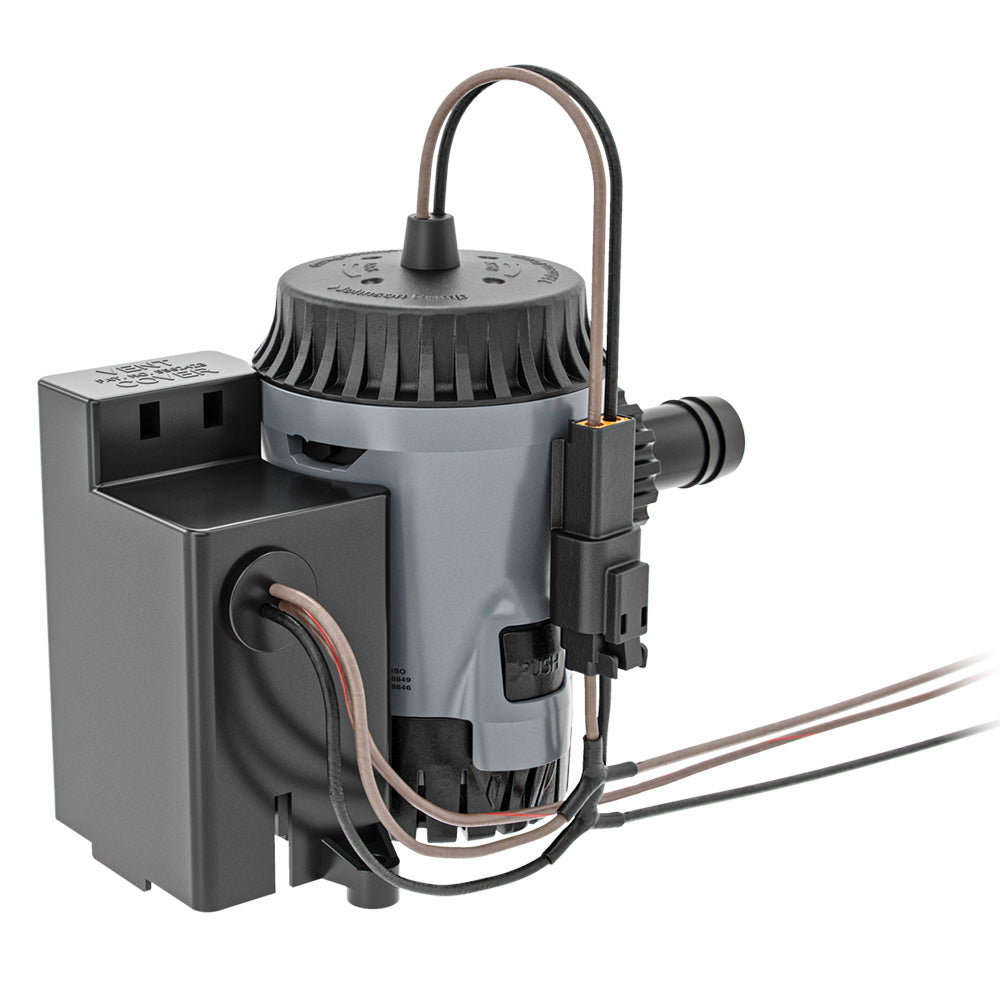 Johnson Pump Aqua Void Electro-Magnetic Combo 500 GPH Bilge Pump - 12V - Deckhand Marine Supply