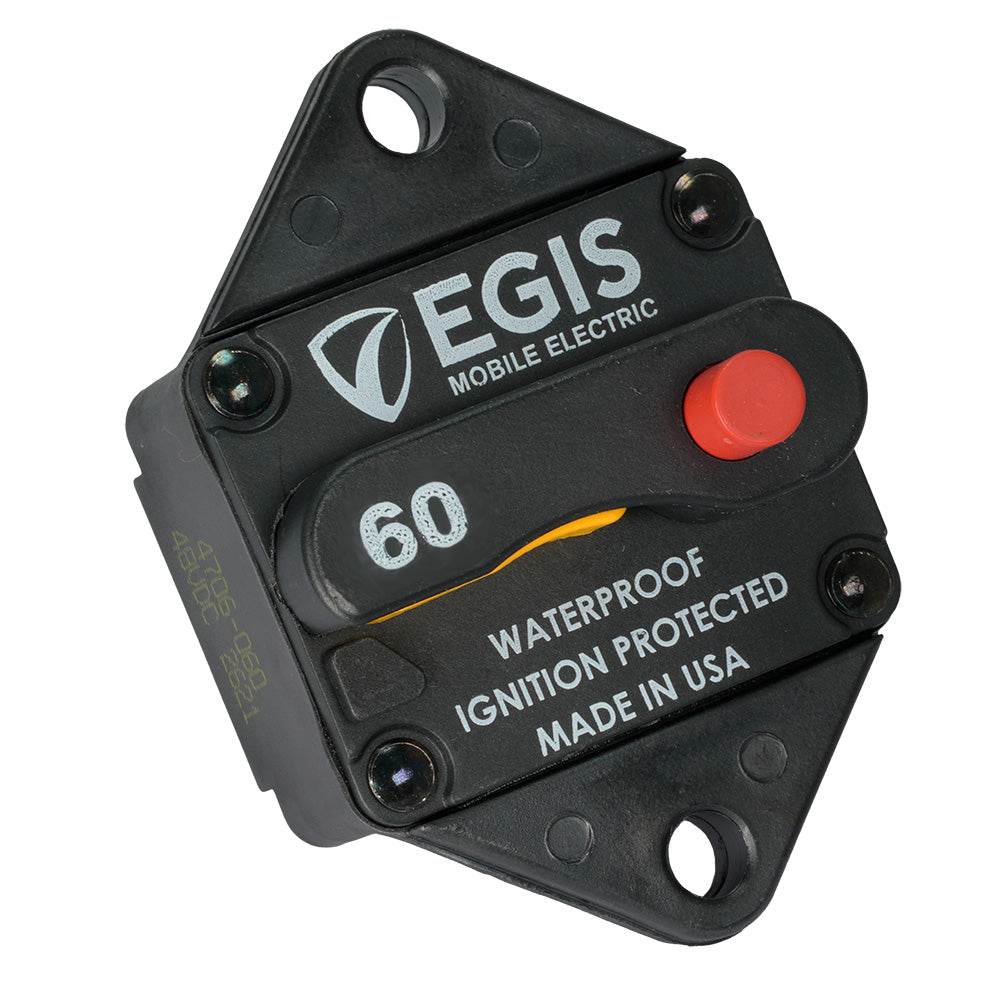 Egis 60A Panel Mount Circuit Breaker - 285 Series - Deckhand Marine Supply