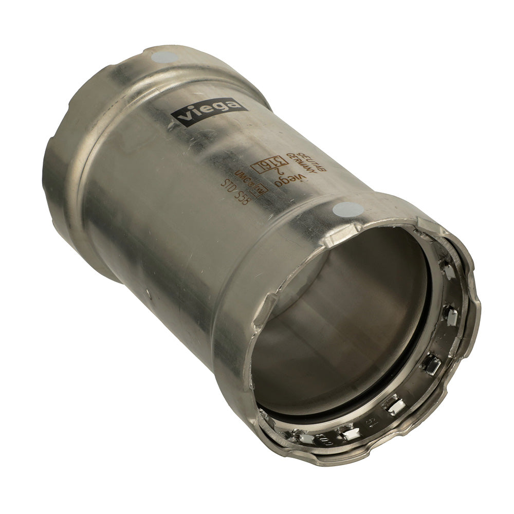Viega MegaPress 316 FKM 3/4" Slip Coupling w/o Stop - Deckhand Marine Supply