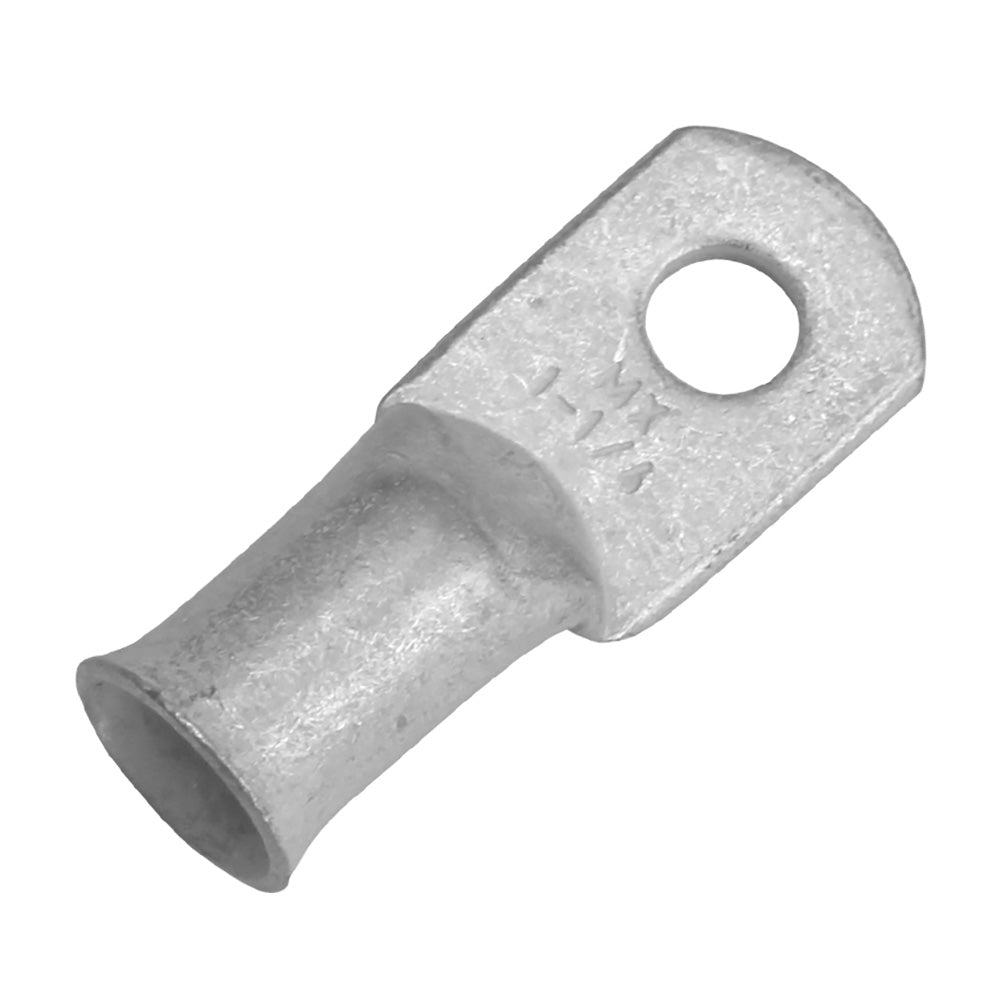 Pacer Tinned Lug 1 AWG - 1/4" Stud Size - 10 Pack - Deckhand Marine Supply