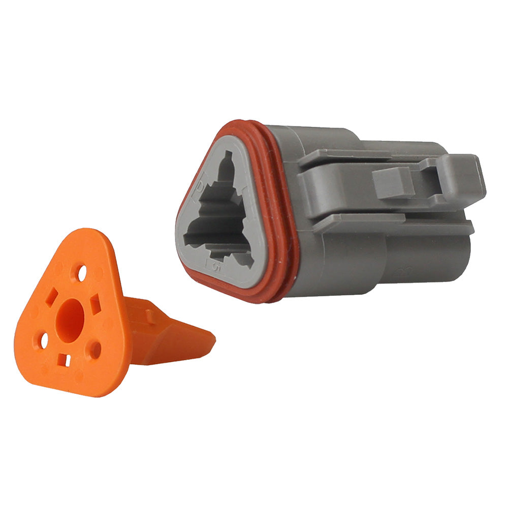 Pacer Deutsch DT Plug Wedge Lock Kit - 3 Position - 10 Pack - Deckhand Marine Supply