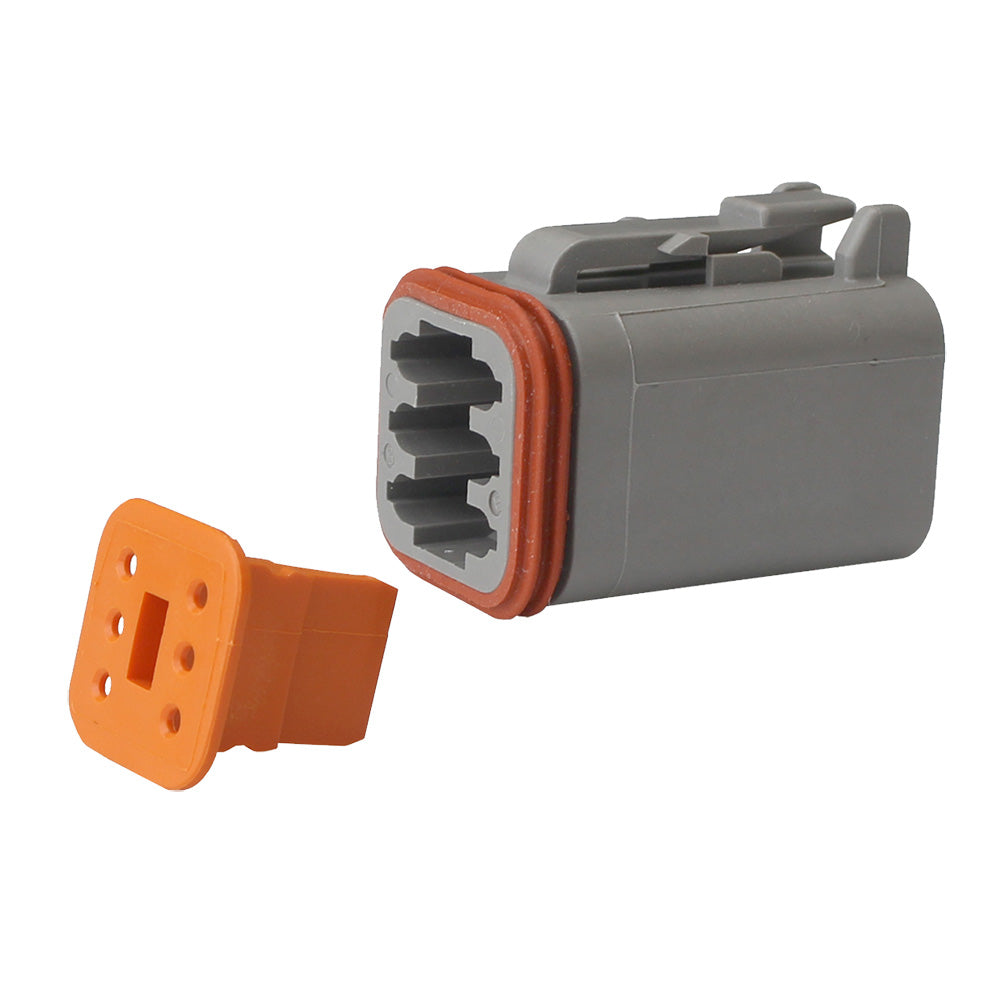Pacer Deutsch DT Plug Wedge Lock Kit - 6 Position - 5 Pack - Deckhand Marine Supply