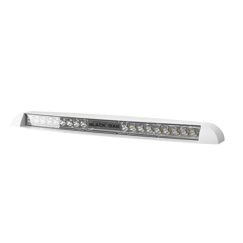 Black Oak Low Profile Marine Bar - Spot - White - Deckhand Marine Supply
