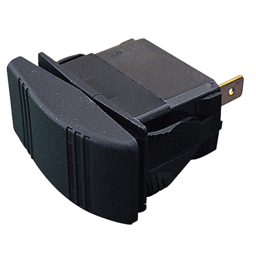 Sea-Dog Illuminating Contura Rocker Switch - Stamped Brass/Injection Molded Nylon/Polycarbonate - Deckhand Marine Supply