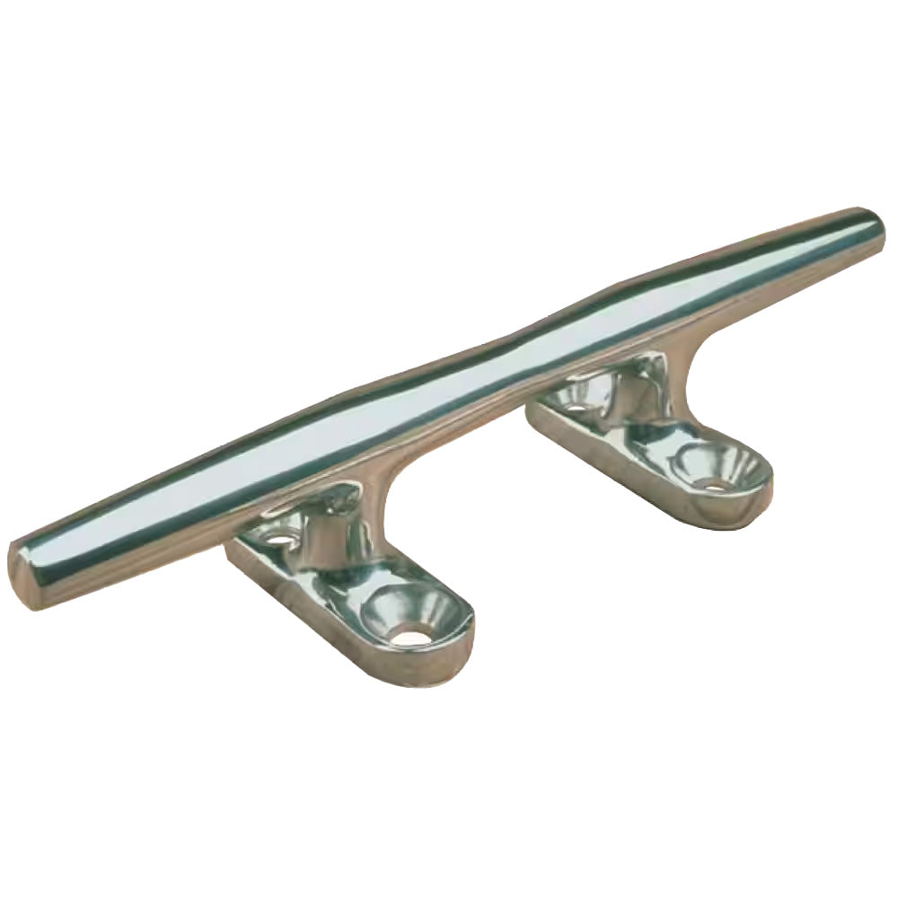 Sea-Dog Open Base Cleat - Investment Cast 316 Stainless Steel - 6" - Deckhand Marine Supply