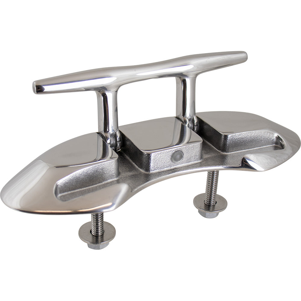 Sea-Dog Folding Stud Mount Cleat - 4-1/2" - Investment Cast 316 Stainless Steel - Deckhand Marine Supply