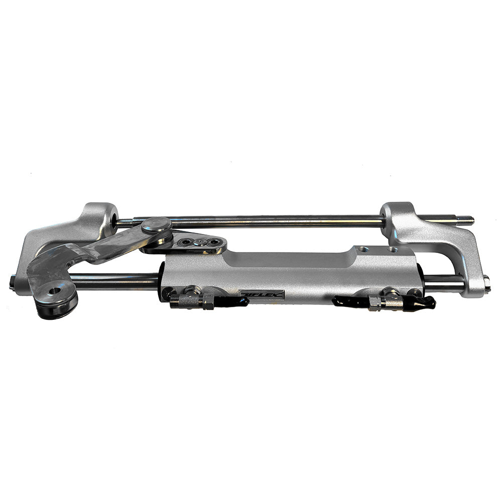 Uflex SilverSteer UC128TS High Performance Cylinder V3 - Angled Offset Link Arm - Deckhand Marine Supply