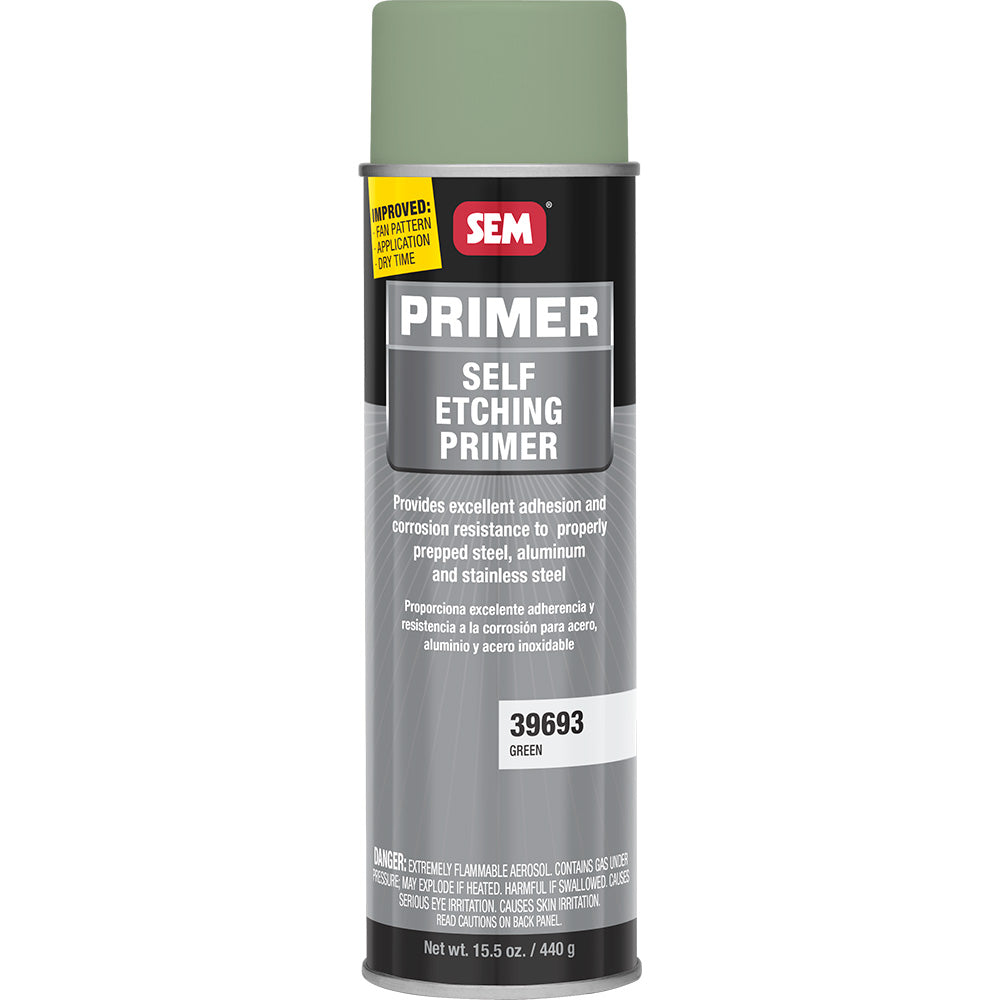 SEM Self Etching Primer - 20oz Aerosol Can - Green - Deckhand Marine Supply