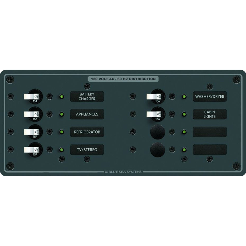 Blue Sea 8411 AC 8 Position - Deckhand Marine Supply