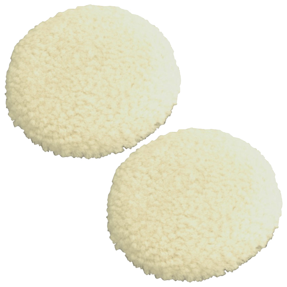 Shurhold Buff Magic Compounding Wool Pad - 2-Pack - 6.5" f/Dual Action Polisher - Deckhand Marine Supply