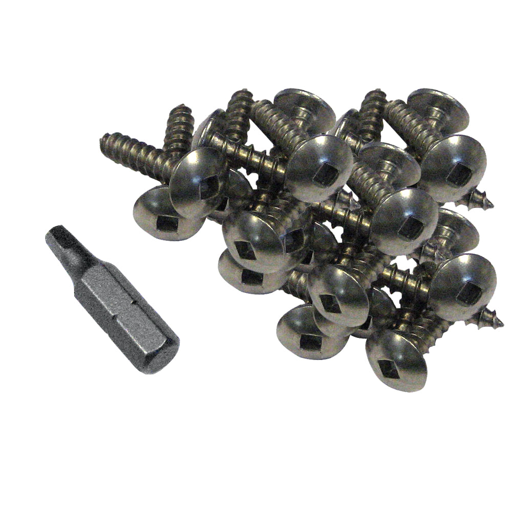 Dock Edge Stainless Steel Profile Fasteners 100 PCS 1" - Deckhand Marine Supply