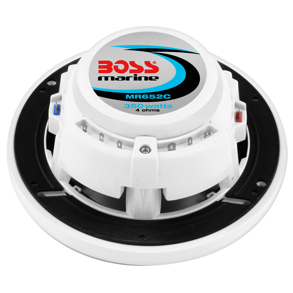Boss Audio 6.5" MR652C Speakers - White - 350W - Deckhand Marine Supply