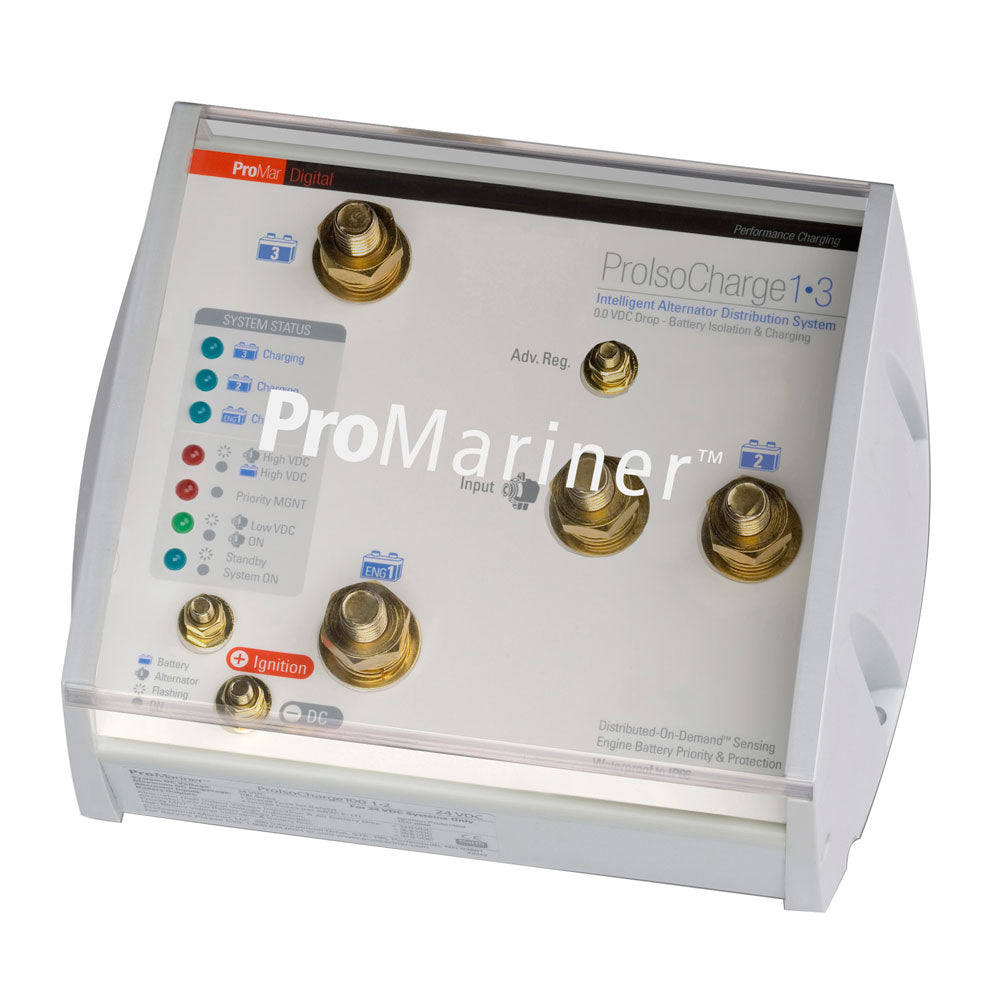 ProMariner ProIsoCharge Battery Isolator 180Amp 1-Alt 3-Bat - 12V - Deckhand Marine Supply
