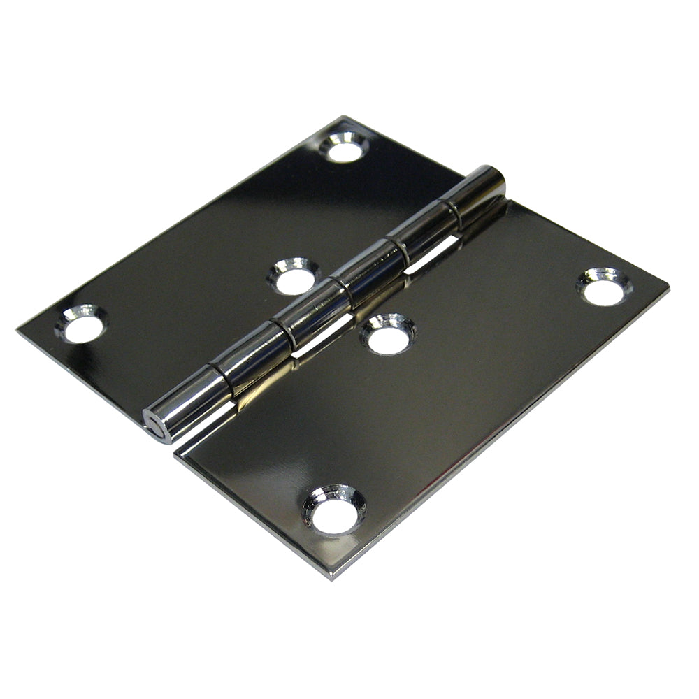 Whitecap Butt Hinge - 304 Stainless Steel - 3" x 3" - Deckhand Marine Supply