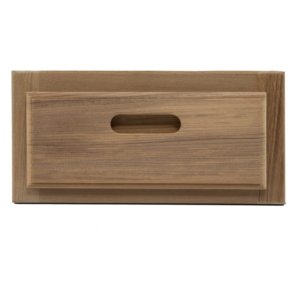 Whitecap Teak Drawer/Door Front & Frame - 12"W x 6"H - Deckhand Marine Supply