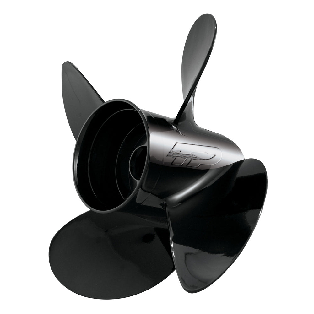Turning Point Hustler - Left Hand - Aluminum Propeller - LE-1421-4L - 4-Blade - 14" x 21 Pitch - Deckhand Marine Supply