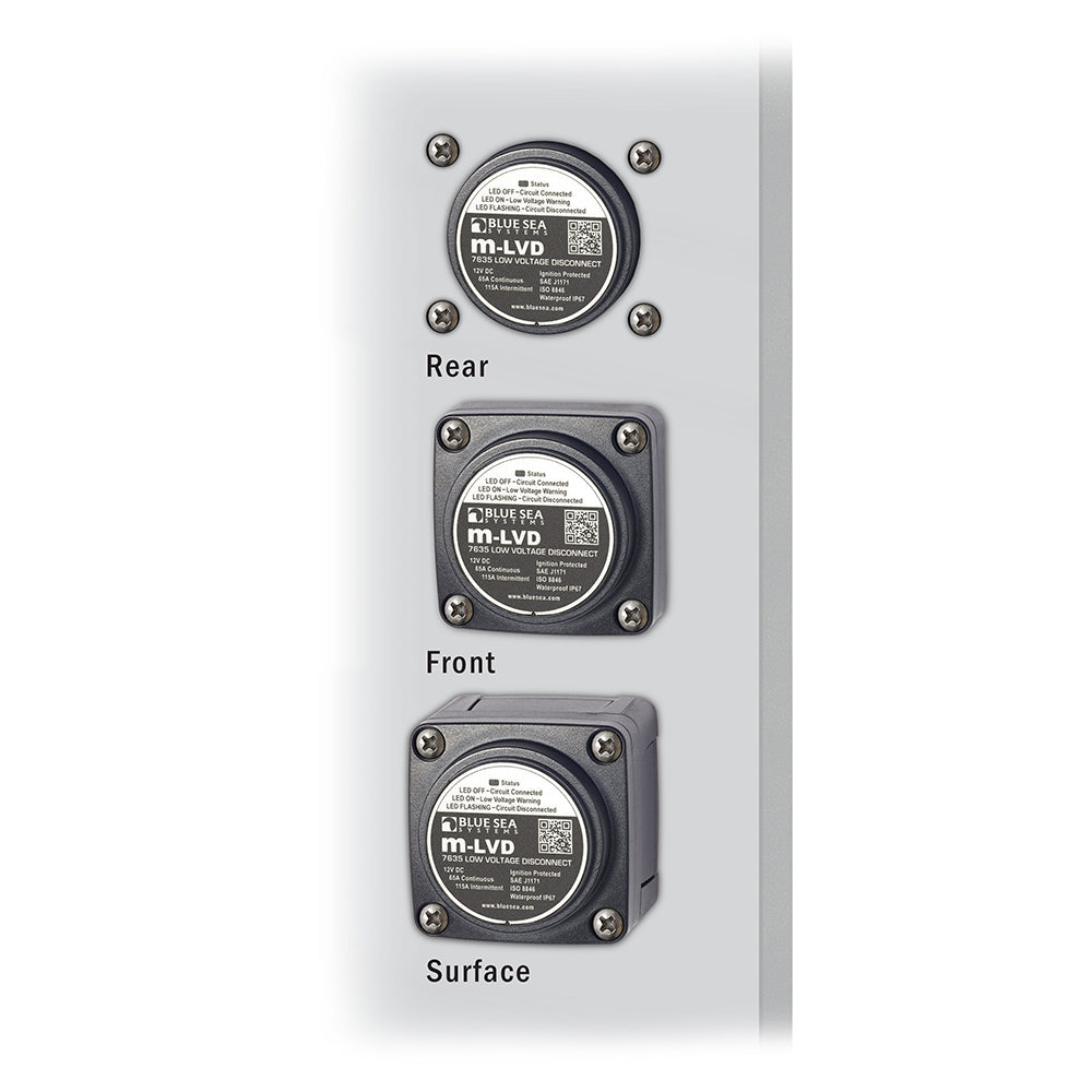 Blue Sea 7635 m-LVD Low Voltage Disconnect - Deckhand Marine Supply
