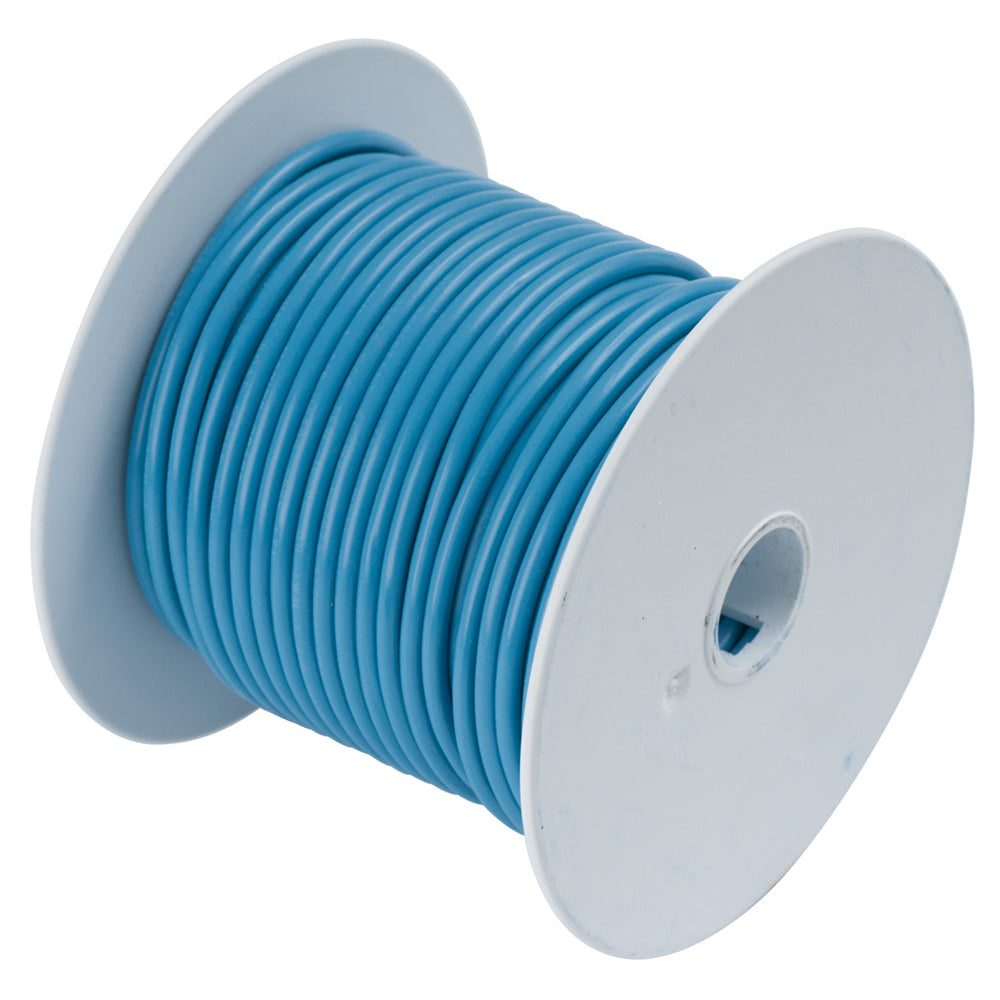 Ancor Light Blue 14AWG Tinned Copper Wire - 100' - Deckhand Marine Supply