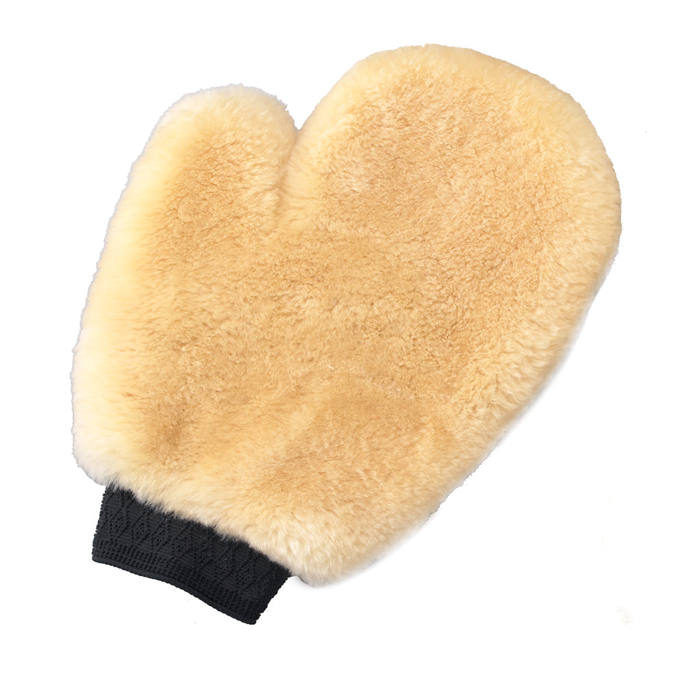 Shurhold Deluxe Lambs Wool Wash Mitt - Deckhand Marine Supply