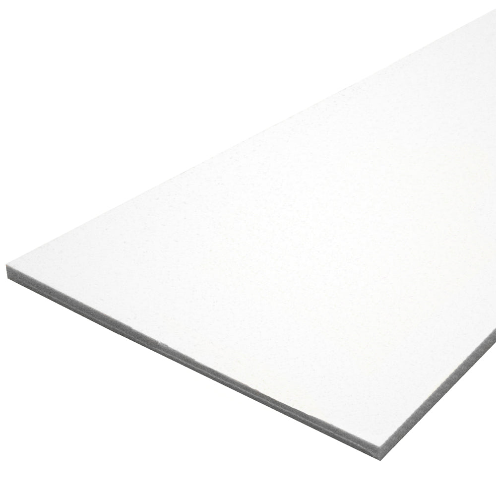 TACO Marine Lumber - 12" x 27" x 1/2" - White Starboard - Deckhand Marine Supply