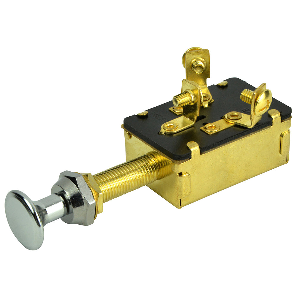 BEP 3-Position SPDT Push-Pull Switch - OFF/ON1/ON1 2 - Deckhand Marine Supply