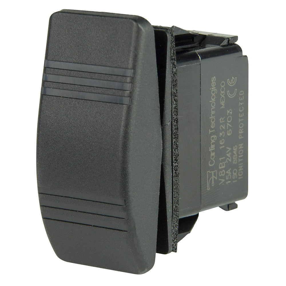 BEP SPDT Contura Switch - 2-LEDs - (ON)/OFF/(ON) - Deckhand Marine Supply