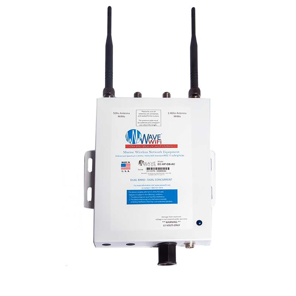 Wave WiFi EC HP Dual-Band - AC Receiver - Deckhand Marine Supply