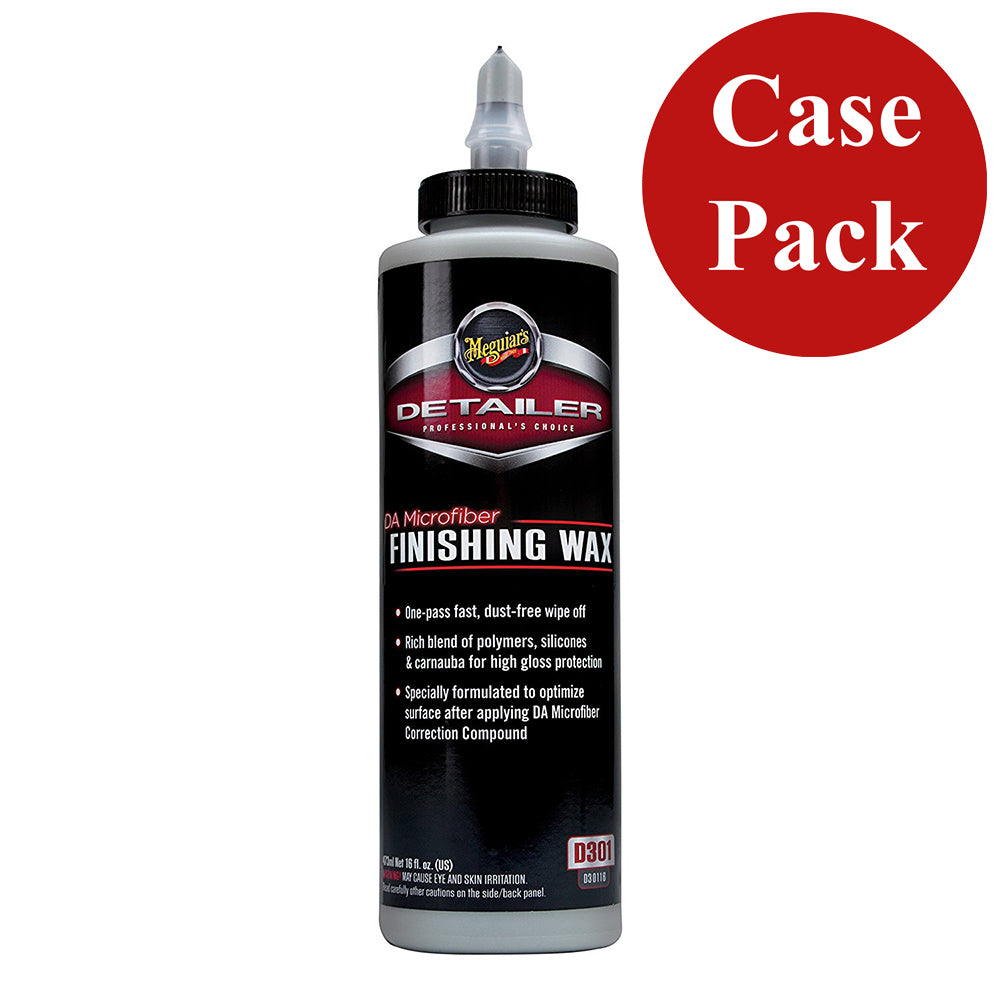 Meguiars DA Microfiber Finishing Wax - 16oz *Case of 6* - Deckhand Marine Supply