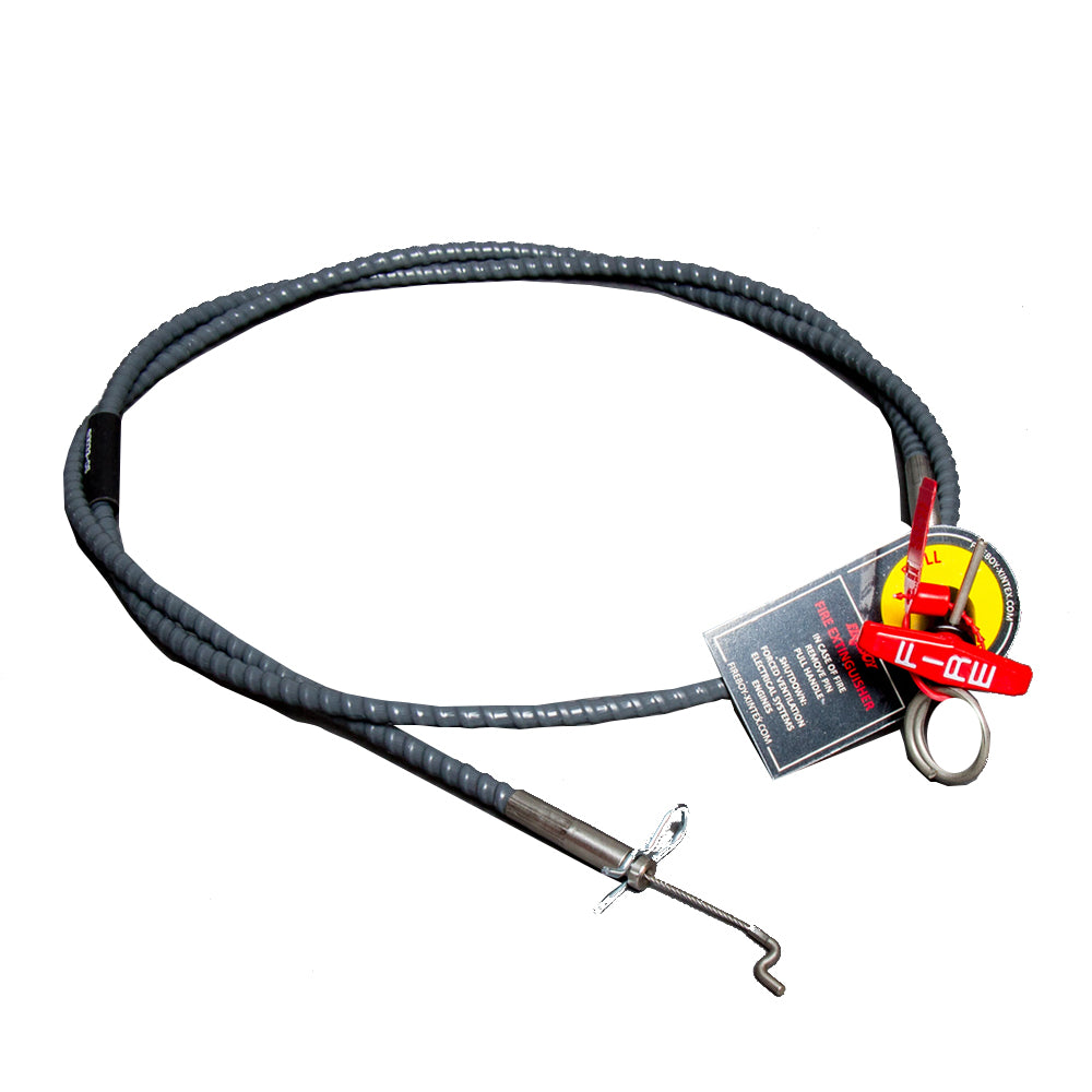 Fireboy-Xintex Manual Discharge Cable Kit - 16 - Deckhand Marine Supply