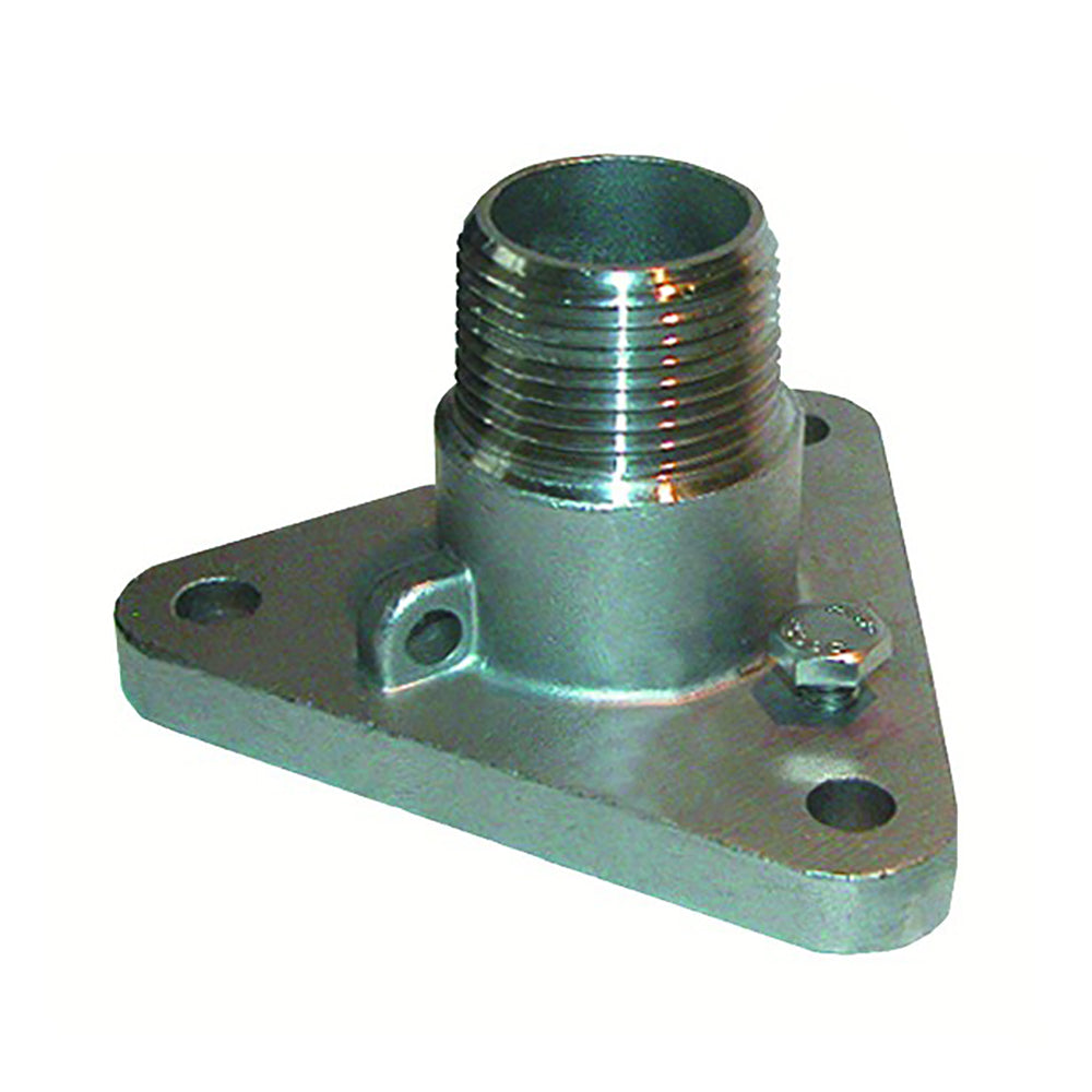 GROCO 1" #316 Stainless Steel NPS to NPT Flange Adapter - Deckhand Marine Supply