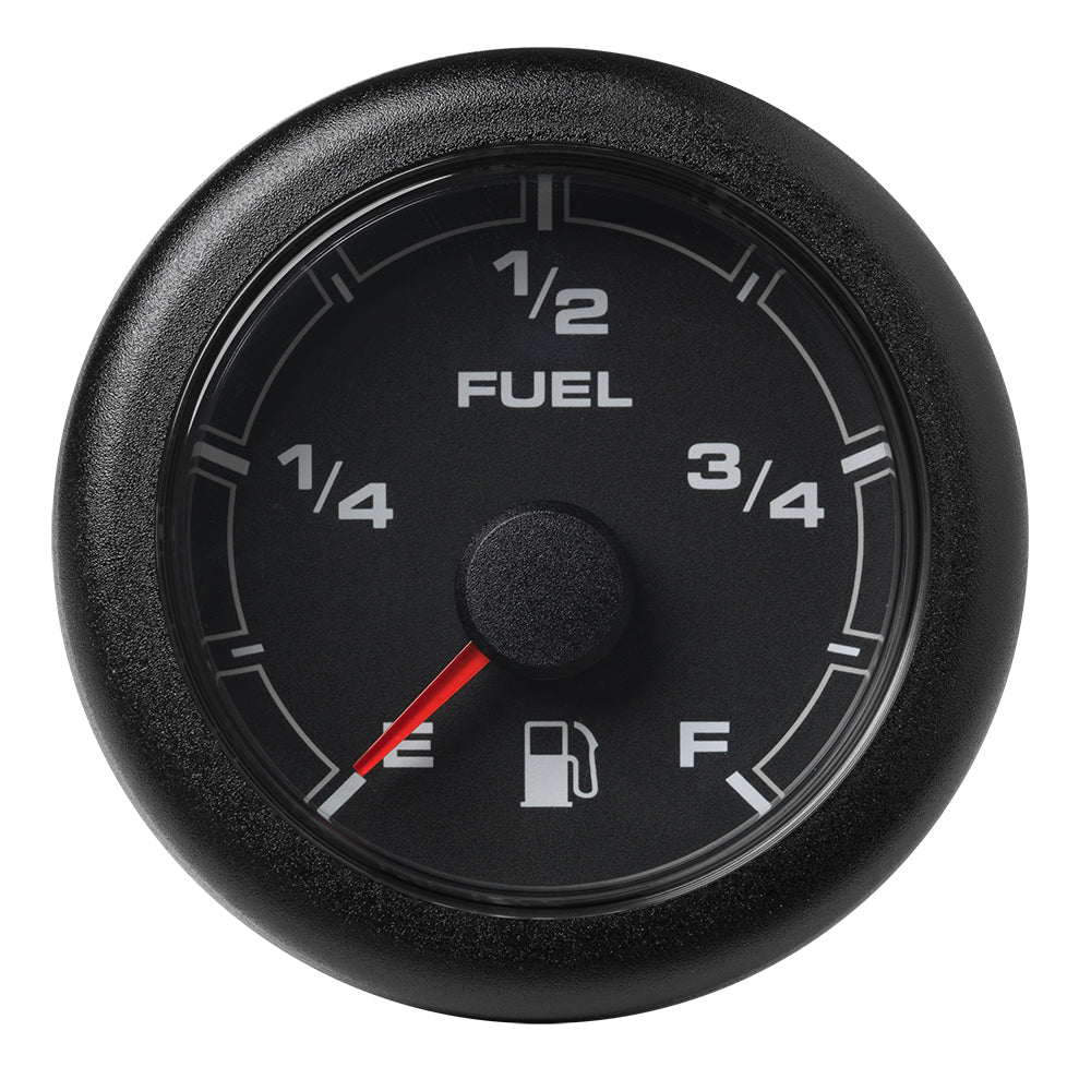 Veratron 52MM (2-1/16") OceanLink Fuel Level Gauge - Black Dial Bezel - Deckhand Marine Supply