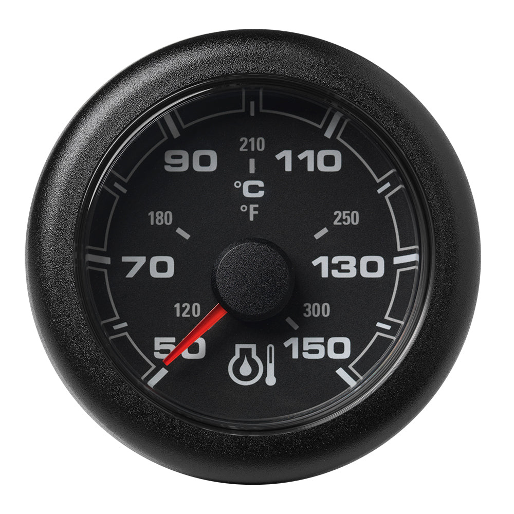Veratron 52MM (2-1/16") OceanLink Engine Oil Temperature 150C/300F - Black Dial Bezel - Deckhand Marine Supply