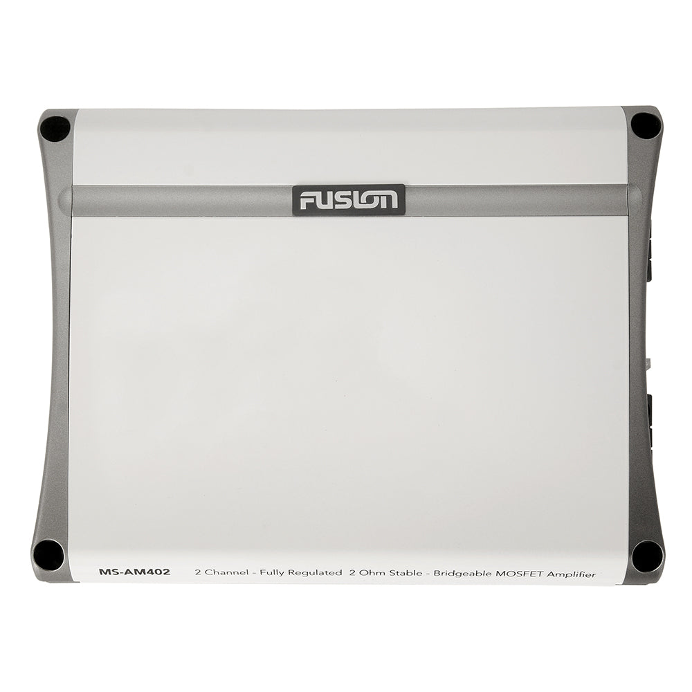 Fusion MS-AM402 2 Channel Marine Amplifier - 400W - Deckhand Marine Supply