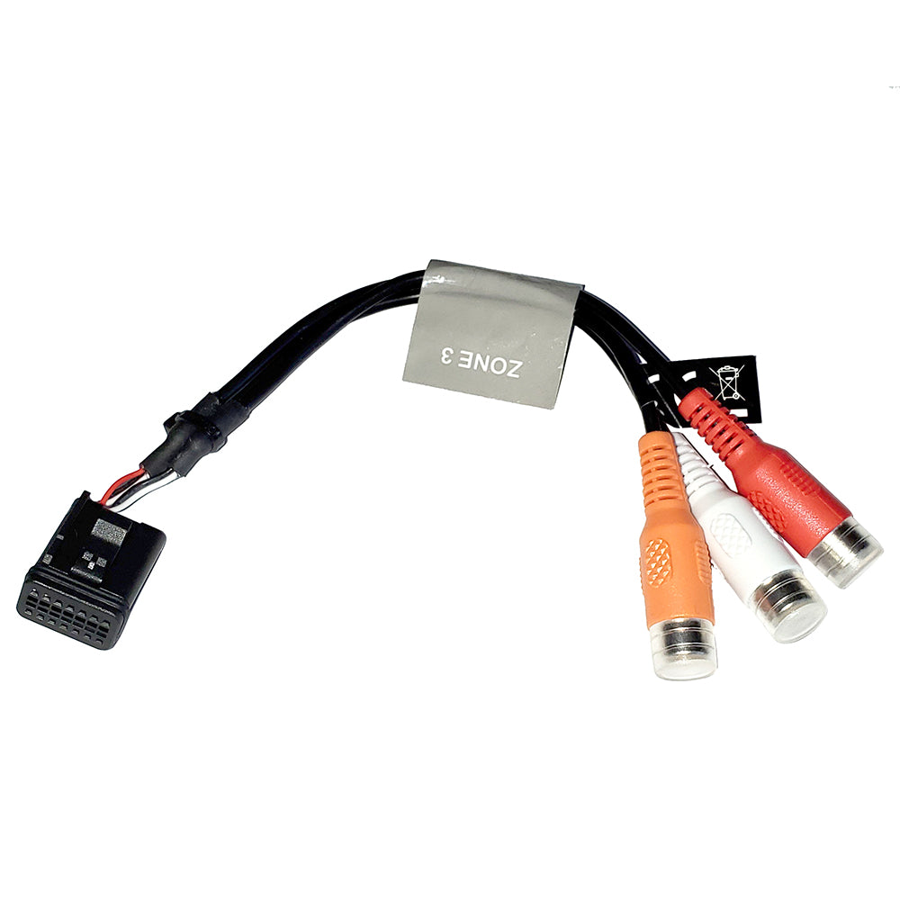 Fusion Wire Harness Zone 3 f/MS-RA670 Stereo (E Port-RCA) - Deckhand Marine Supply