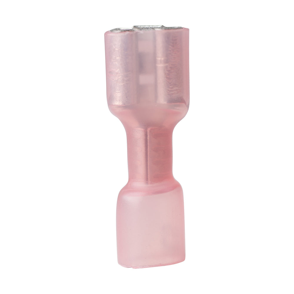 Ancor Heat Shrink Speaker Disconnect Female 22-18 AWG, .110 Tab - 100 Piece - Deckhand Marine Supply