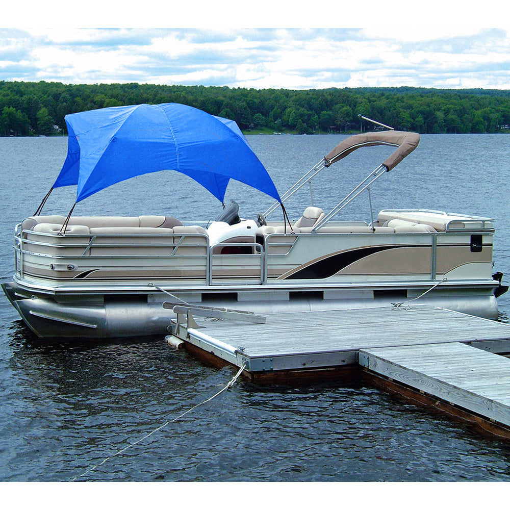 Taylor Made Pontoon Gazebo -Pacific Blue - Deckhand Marine Supply