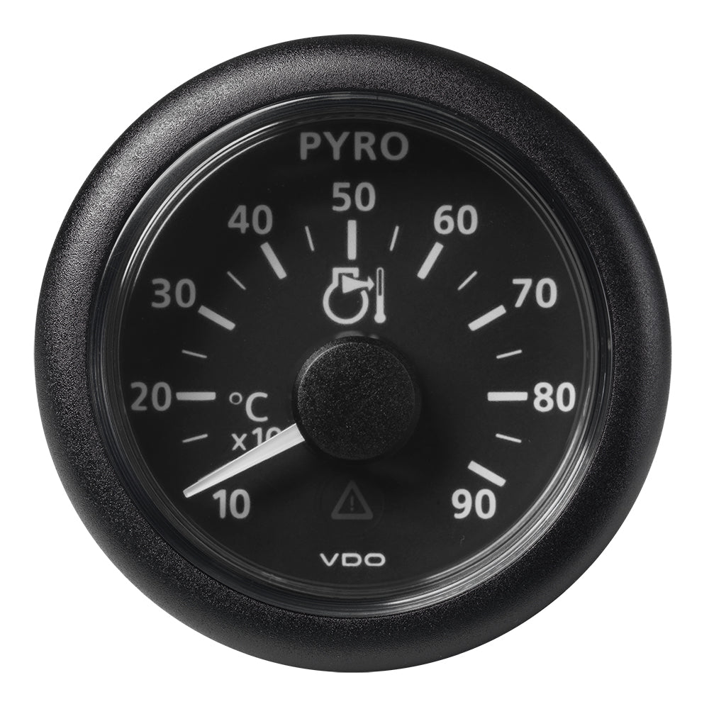 Veratron 52 MM (2-1/16") ViewLine Pyrometer - 100C to 900C - Black Dial Bezel - Deckhand Marine Supply