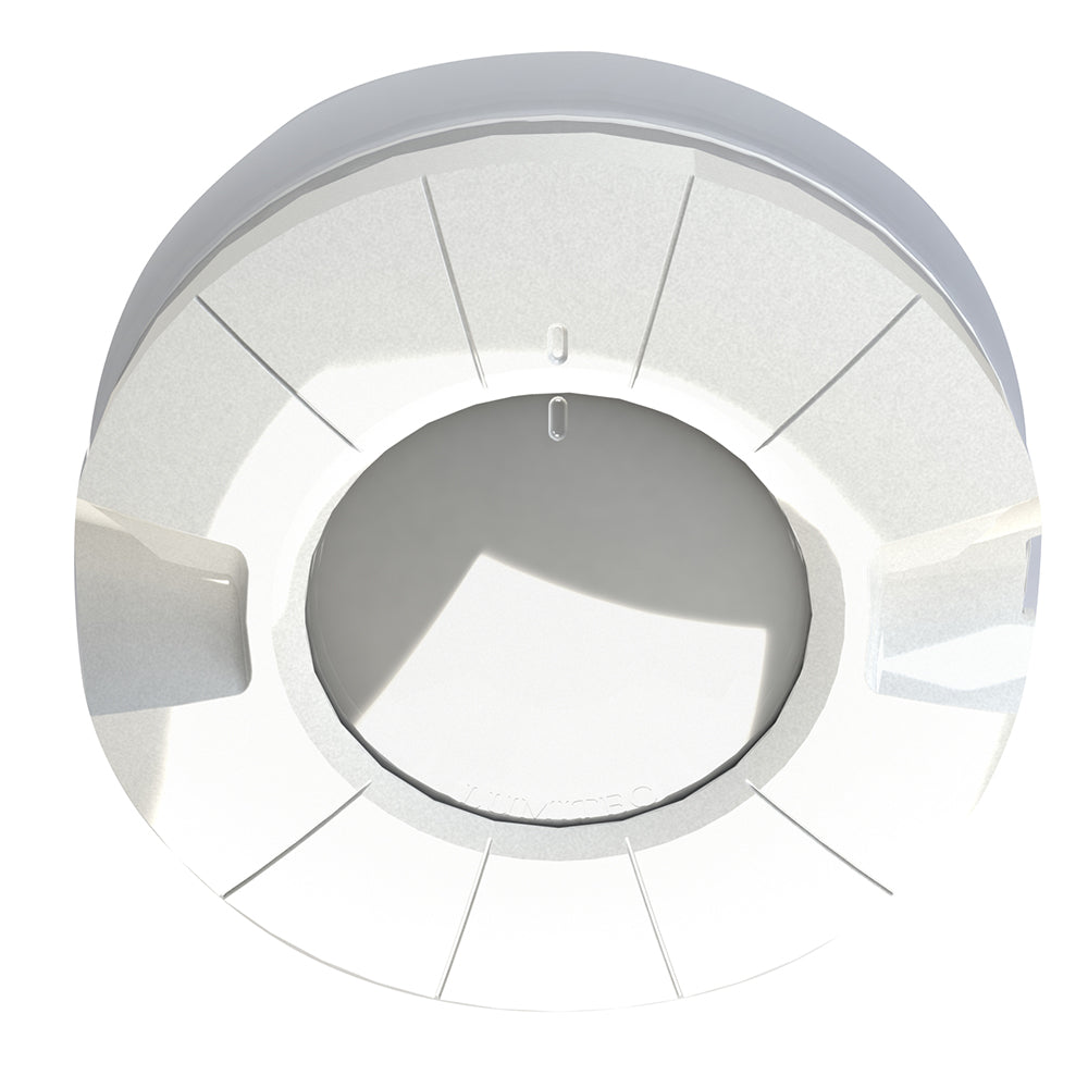 Lumitec Aurora LED Dome Light - White Blue Output - Flush Mount - Deckhand Marine Supply