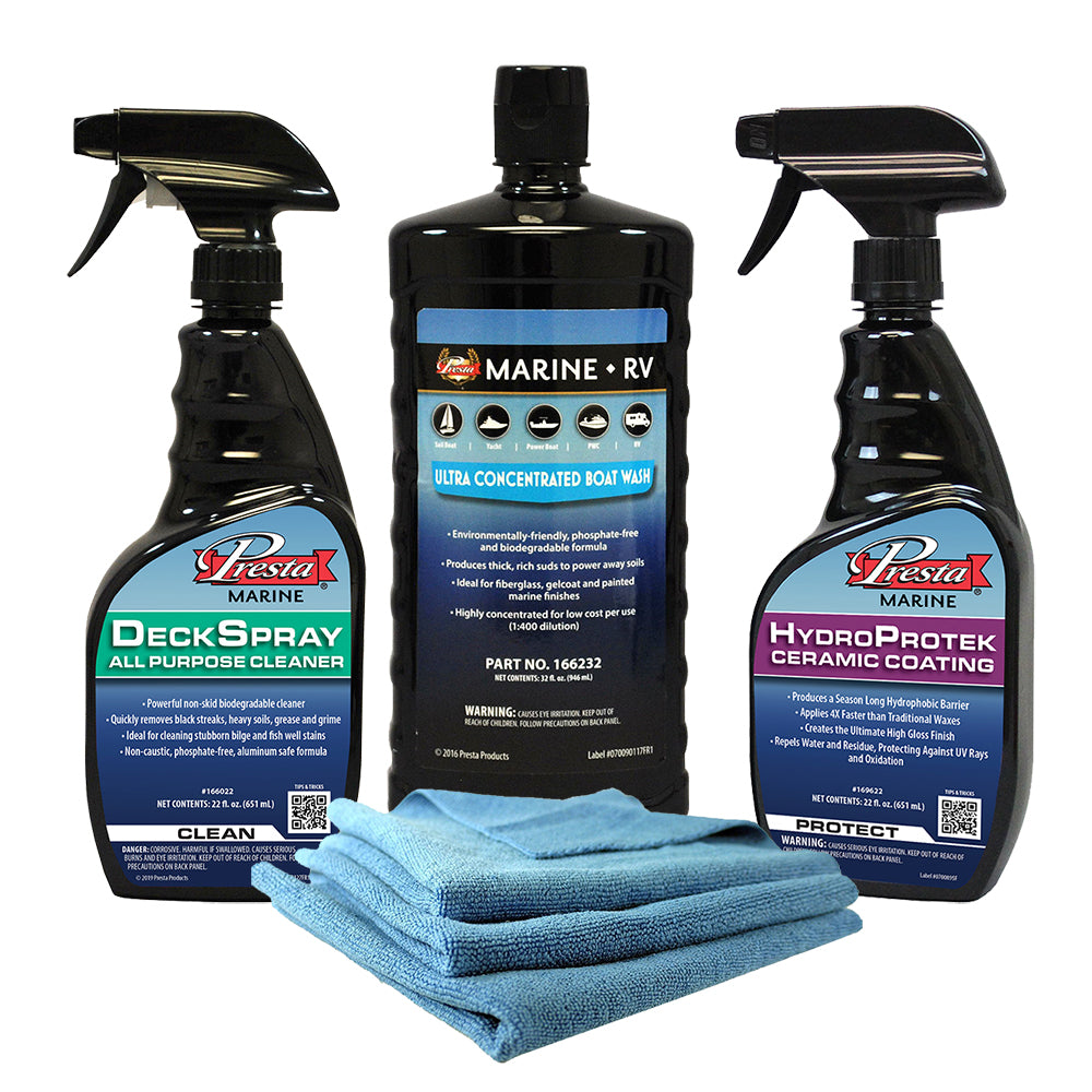 Presta New Boat Owner Cleaning Kit - Deckhand Marine Supply