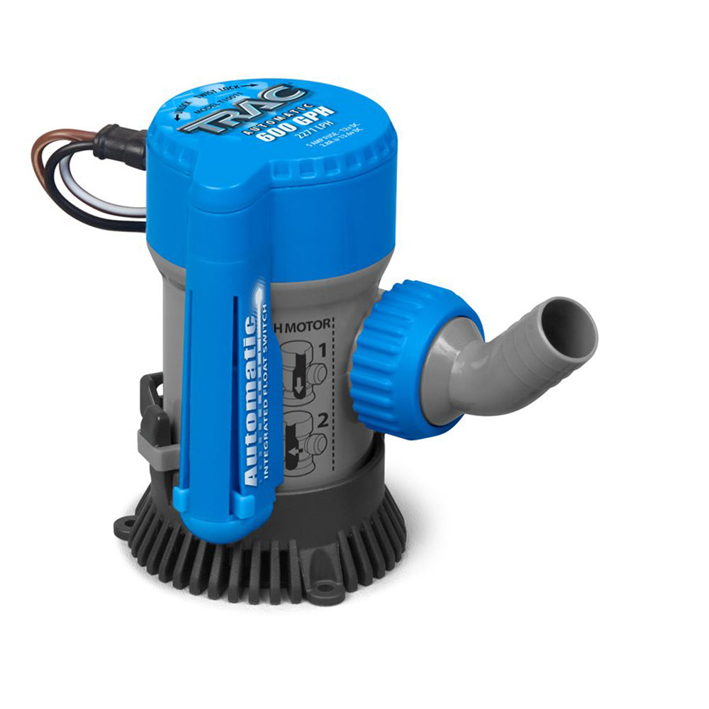 TRAC Outdoor Bilge Pump - 600 GPH - Automatic - Deckhand Marine Supply