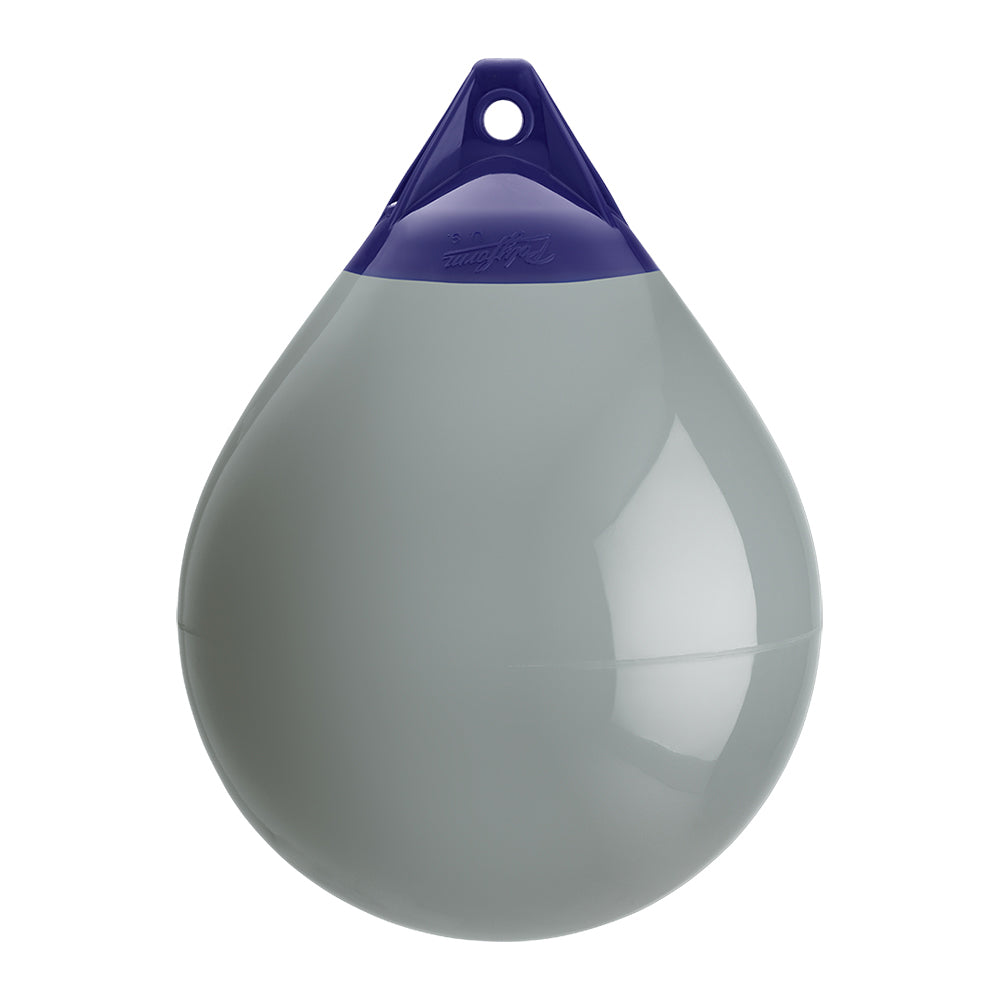 Polyform A-4 Buoy 20.5" Diameter - Grey - Deckhand Marine Supply