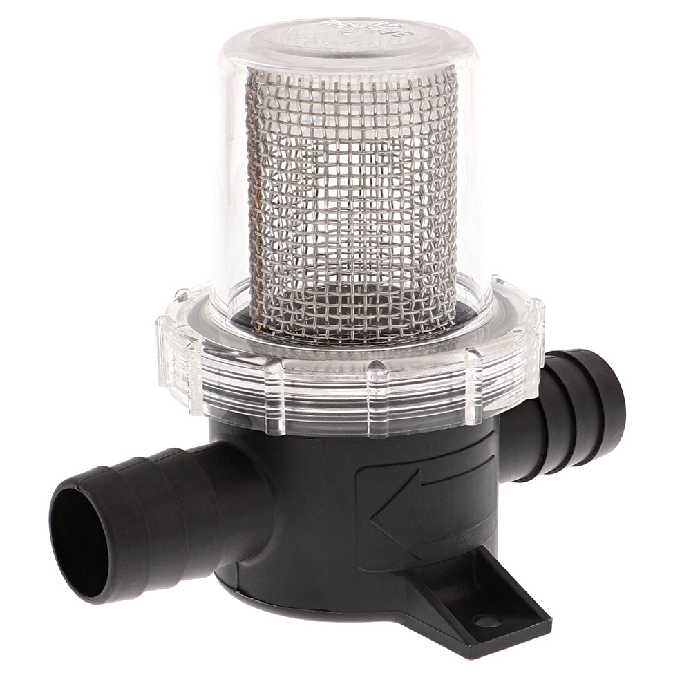 Jabsco Pumpgard In-Line Strainer 3/4 Hose - 40 Mesh - Deckhand Marine Supply