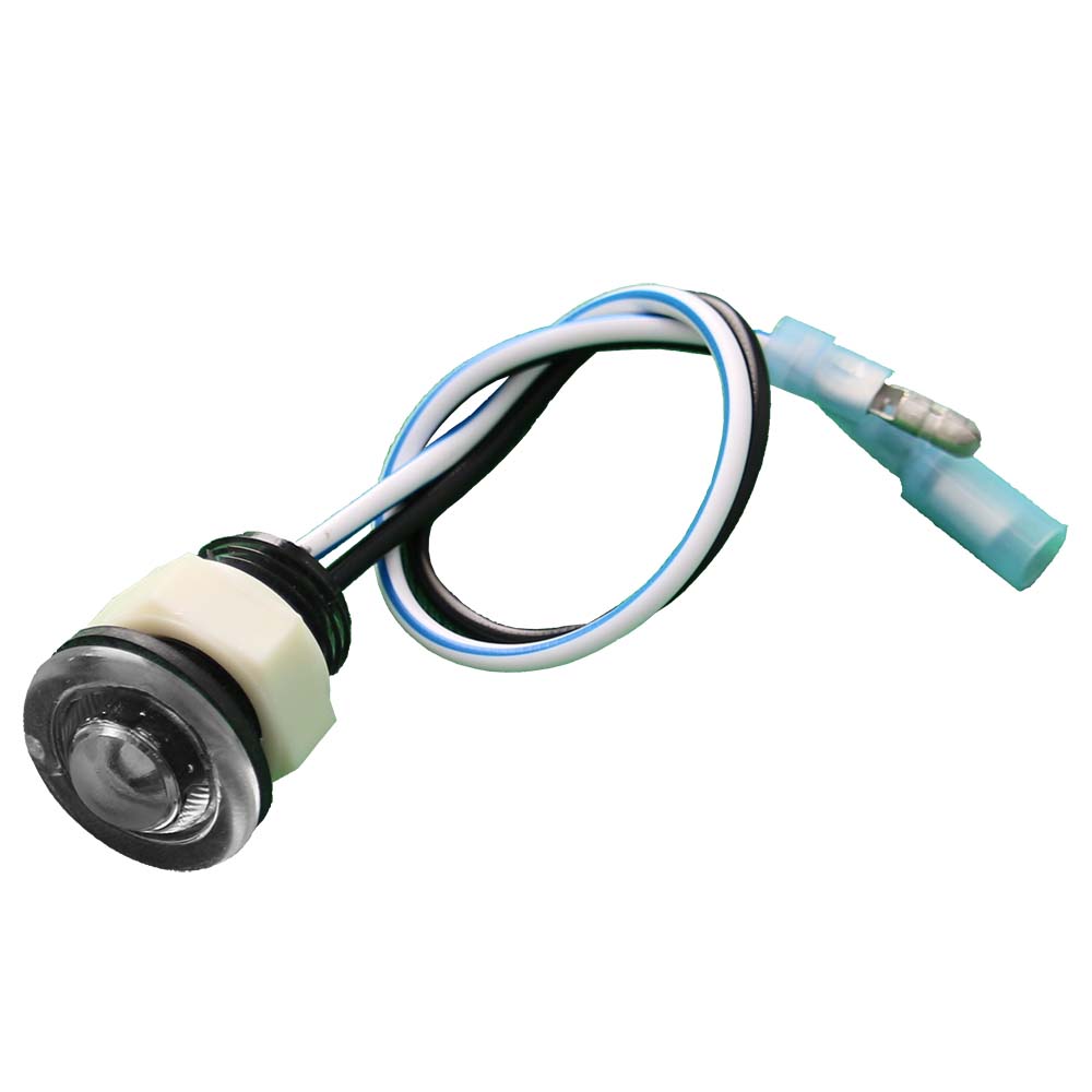 Innovative Lighting RGB Domed Bulkhead Light w/2 Wires - .156" Bullets - Deckhand Marine Supply