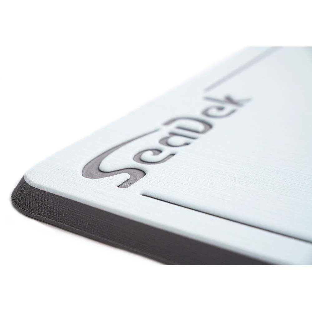 SeaDek Small Helm Pad - Caribbean Blue/Storm Grey - Deckhand Marine Supply
