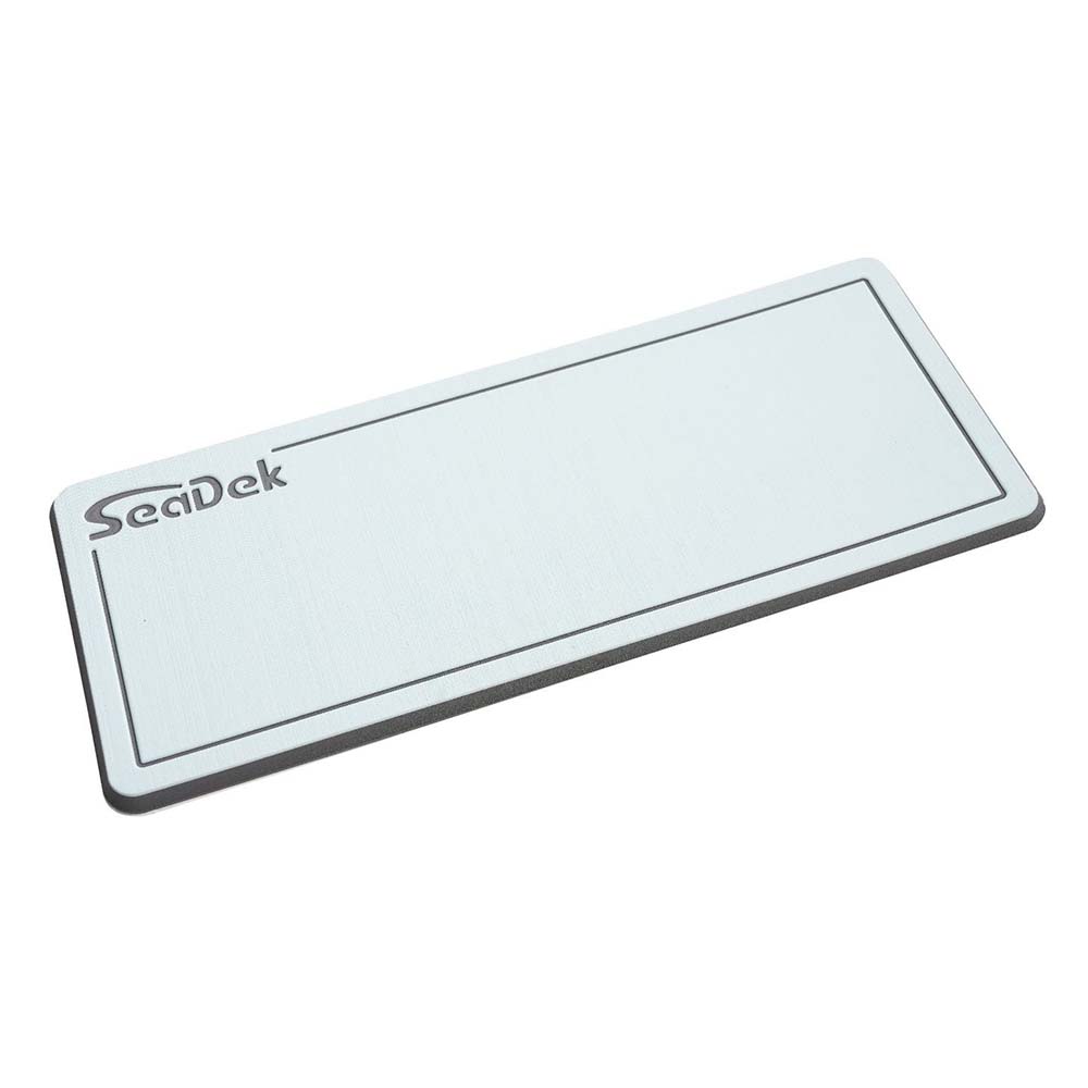 SeaDek Small Helm Pad - Caribbean Blue/Storm Grey - Deckhand Marine Supply