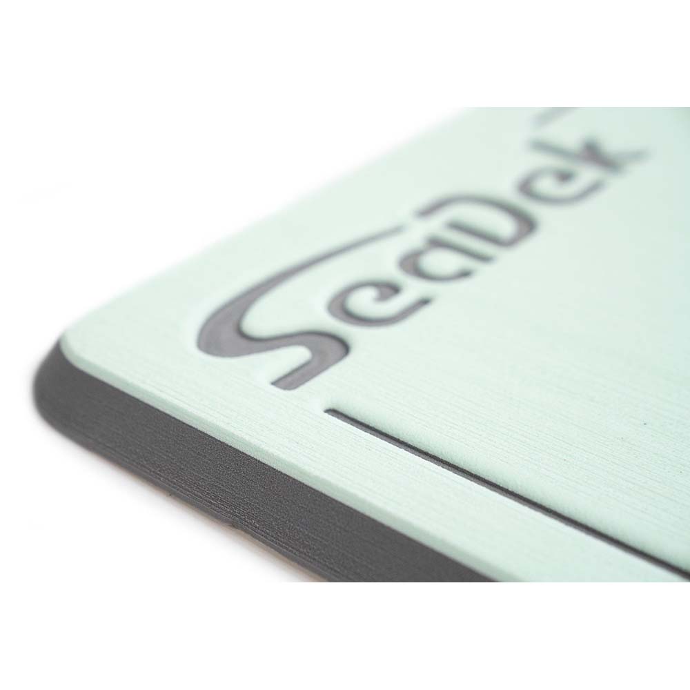 SeaDek Small Helm Pad - Seafoam Green/Storm Grey - Deckhand Marine Supply